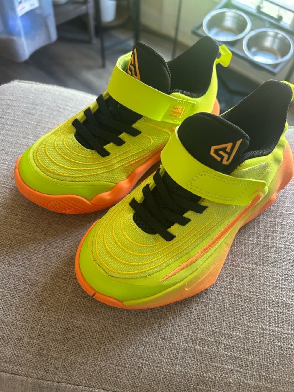 LITTLE KIDS' NIKE GIANNIS IMMORTALITY 4 STRETCH LACE BASKETBALL SNEAKERS SZ 12C - Picture 6 of 8